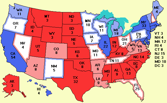 Election 2000 final results