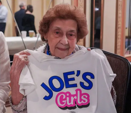 It says 'Joe's Girls'