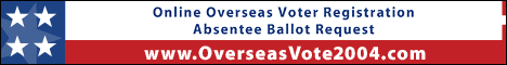 overseas voter, absentee ballot