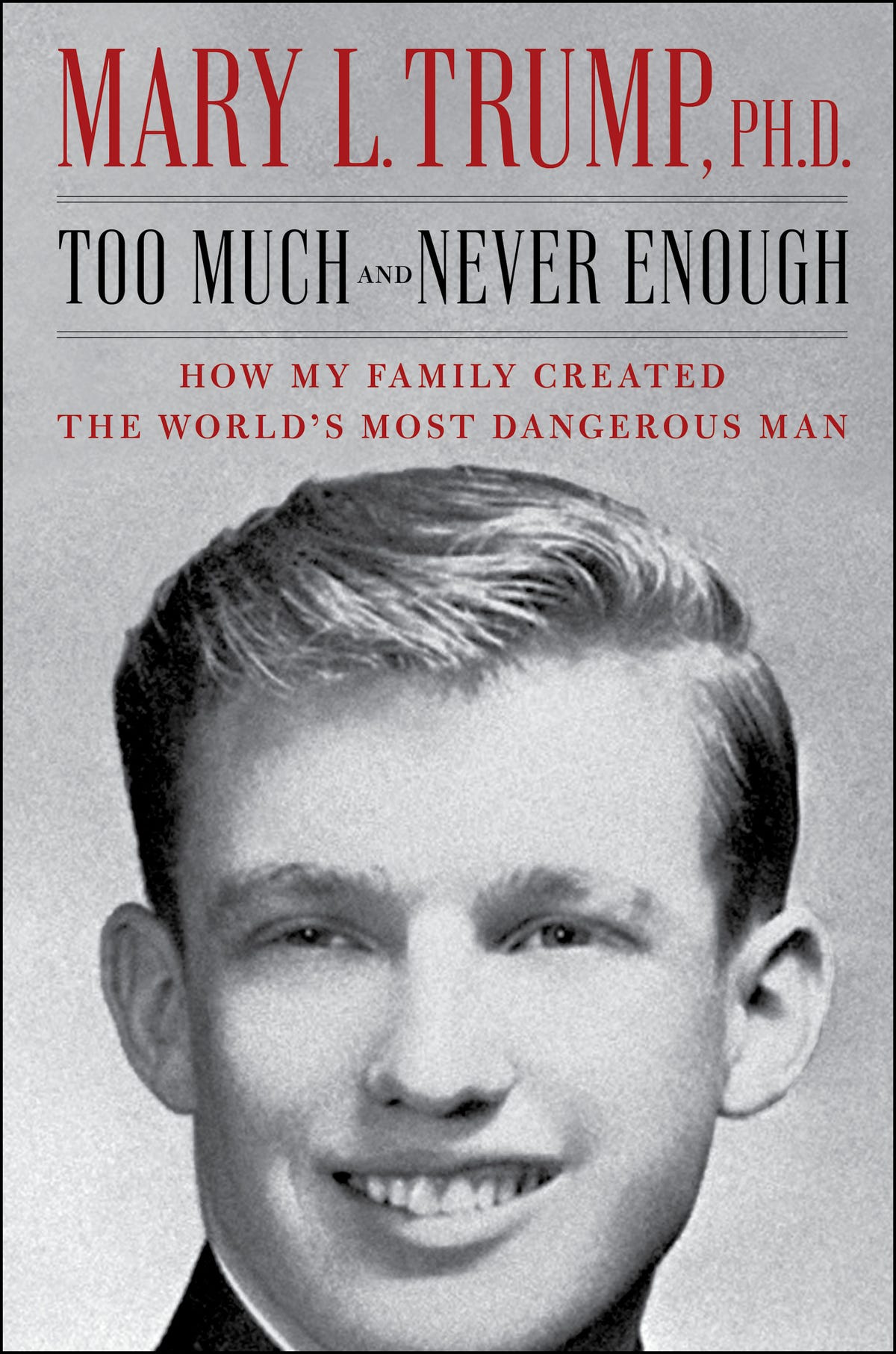 Cover of Mary Trump's book