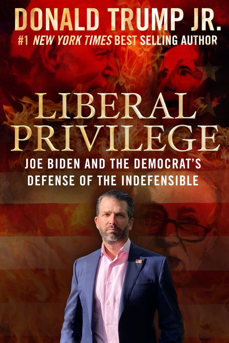 It's titled Liberal Privilege: Joe Biden
and the Democrat's Defense of the Indefensible. Note the apostrophe in Democrat's, which should not be there.