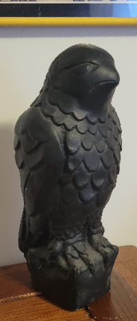 A Maltese Falcon statue